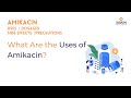 What are the uses of amikacin