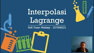 Pembahasan Metode Interpolasi || Metode Interpolasi Lagrange
