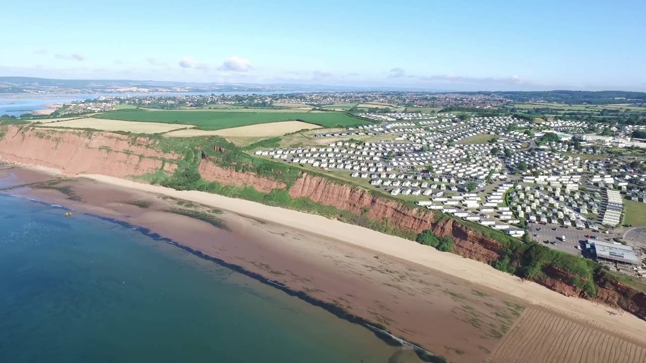 Sandy Bay / Devon Cliffs Beach you wont belive how clear the water is in this video - YouTube