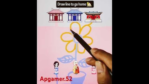 Draw line to go home 🏠 #shorts #reels #reelsvideo #gaming #shortvideos #youtubeshorts #viralvideos