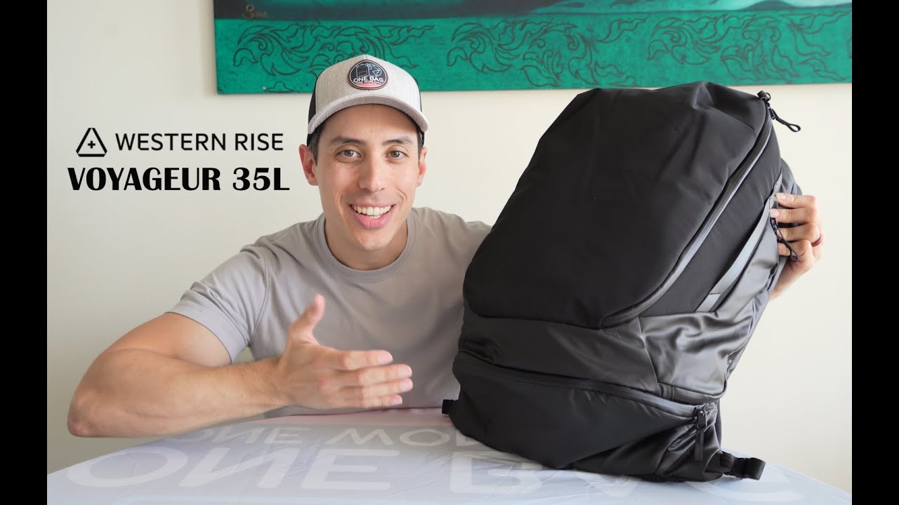 Western Rise Voyageur 35L - 3lb / 1.5kg One Bag Travel Backpack Review