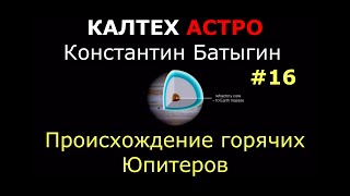 Батыгин. Неуловимое происхождение горячих юпитеров. КалТех Астро. Перевод STAHANOV2000