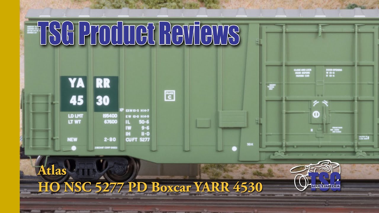 HO Scale Box Car Atlas Product Review YouTube