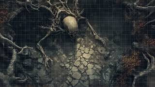 D&D | Gravepath Part 4 Grid | Animated Battle Maps