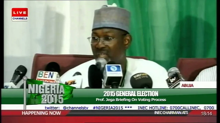 #Nigeria2015: INEC Aware Of Election Malpractices In Rivers State – Jega Prt2