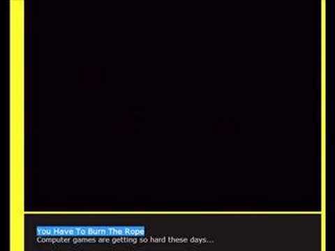 Flash-Game Burn The Rope - Durchgespielt