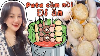 Puta cầm nồi đi ăn xiên bẩn || Puta Ăn Gì #Tiktok