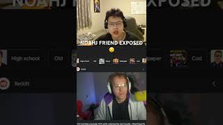 NOAHJ EXPOSED HIS FRIEND #shorts #noahj #mrtlexify #funny #news #expose #cod #callofduty