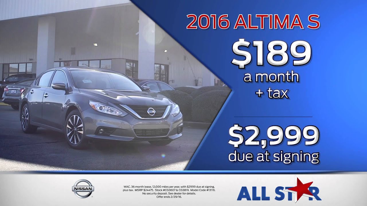 all-star-nissan-february-commercial-tax-refund-event-youtube