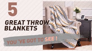 Moiré Pattern Throw Blankets // New & Popular 2017