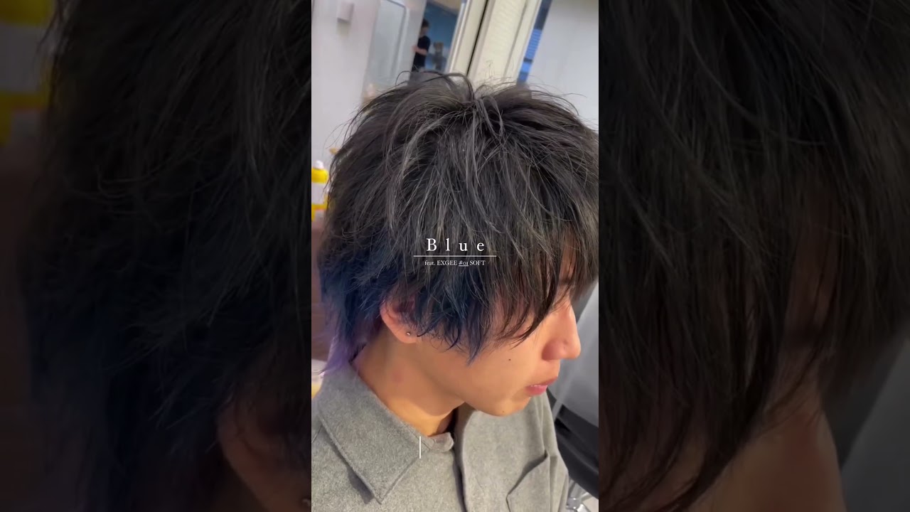 🟦AKROS Blue🟦青髪3スタイル！！