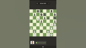 Pause to Solve - Chess.com Daily Puzzle - 28 November, 2025