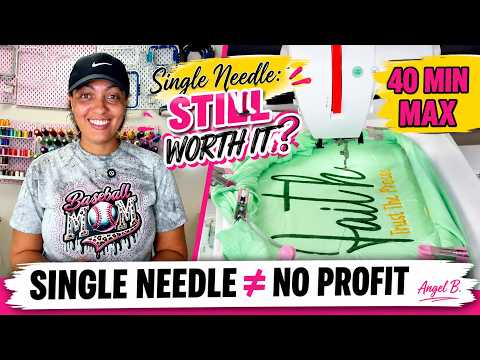 Can the Poolin EOC07 Actually Handle Etsy Orders? | I Stitched One to Find Out | For Beginners