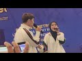 Duet romantis leslar mencintaimu karena allah   live off air queen city mall semarang