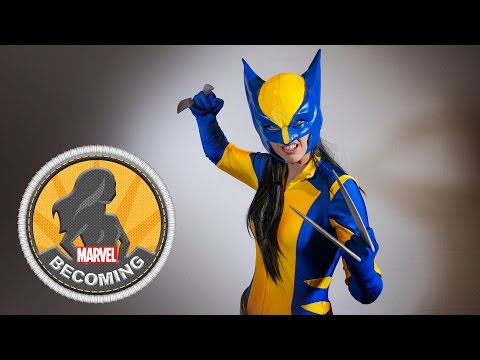 Cosplayer Amanda Lynne Shafer becomes Wolverine - Marvel Becoming