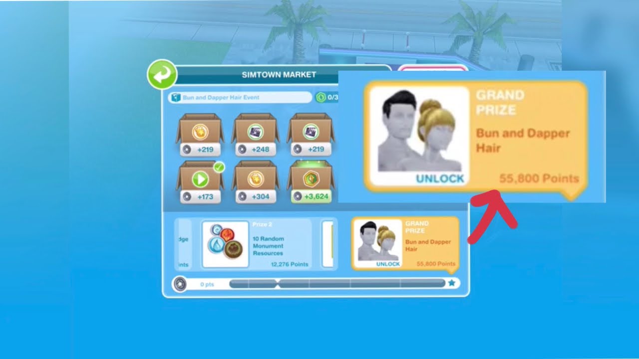 Sims freeplay simtown market prizes tomgasw