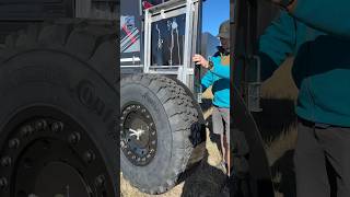 How to remove the spare tire on a GRID Truck