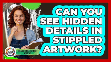 Can You See Hidden Details In Stippled Artwork? - Drawing and Painting Academy