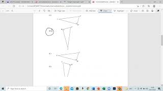 CSEC  CXC PAST PAPER MATHS Transformation Rotation