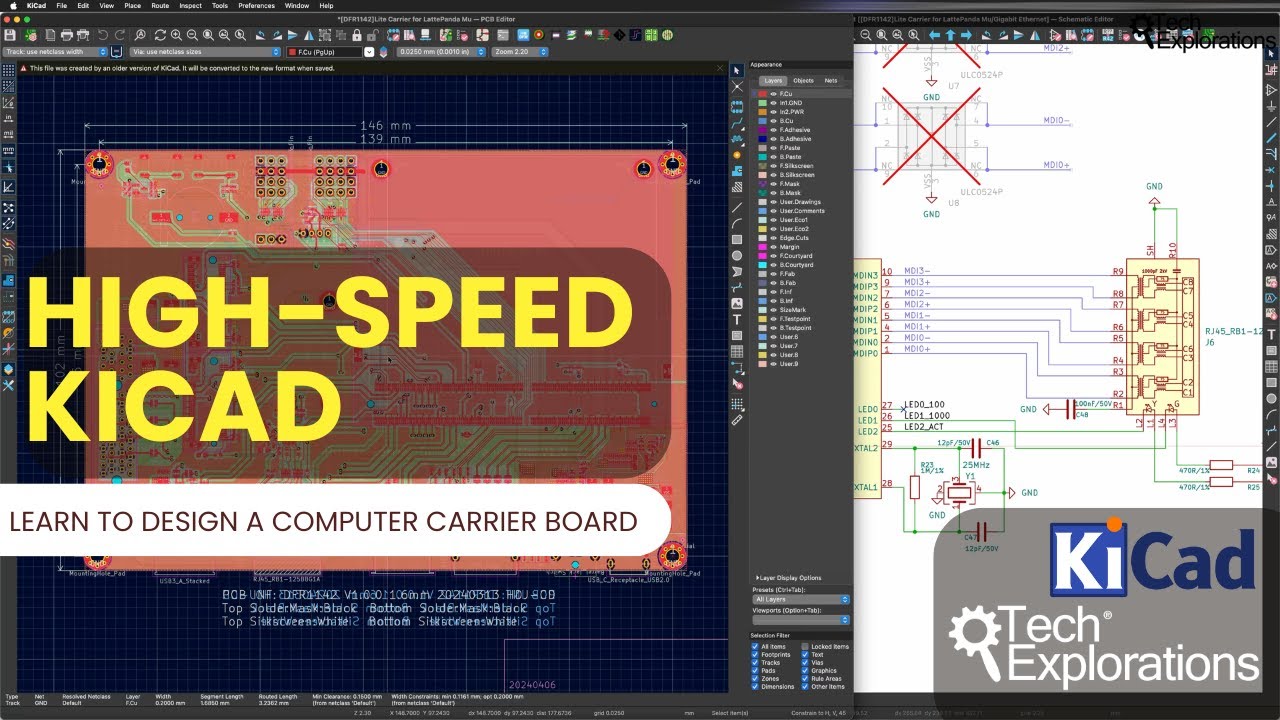 Design a Computer with KiCad — Learn High-Speed PCB Design with the ...