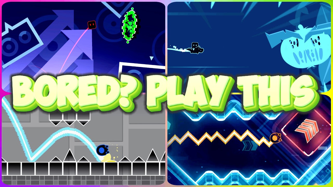 These 10 Geometry Dash Levels Will Cure Your Boredom - YouTube