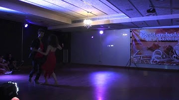Show 4º Beach Festival Micaela & Yuval ZoukLambada Bcn 2012