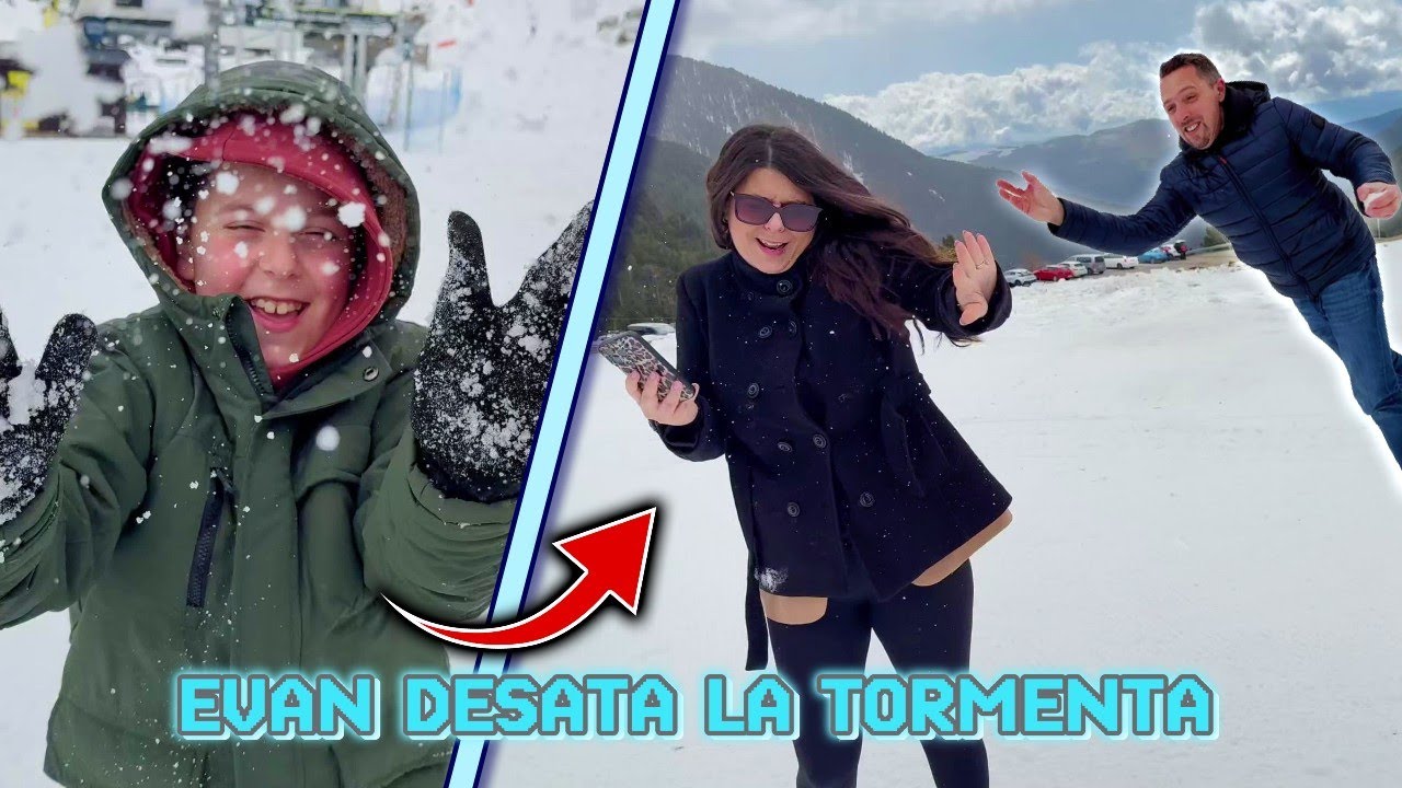 ¡Exploramos Camprodón y acabó en guerra de nieve!