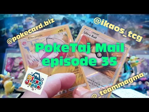 Pokemon PokeTaj Mail Episode 35 - pokecard.biz, ikaos_tcg, _teammagma and Plaza Japan