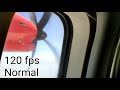 Airplane propeller at varying camera frame rates