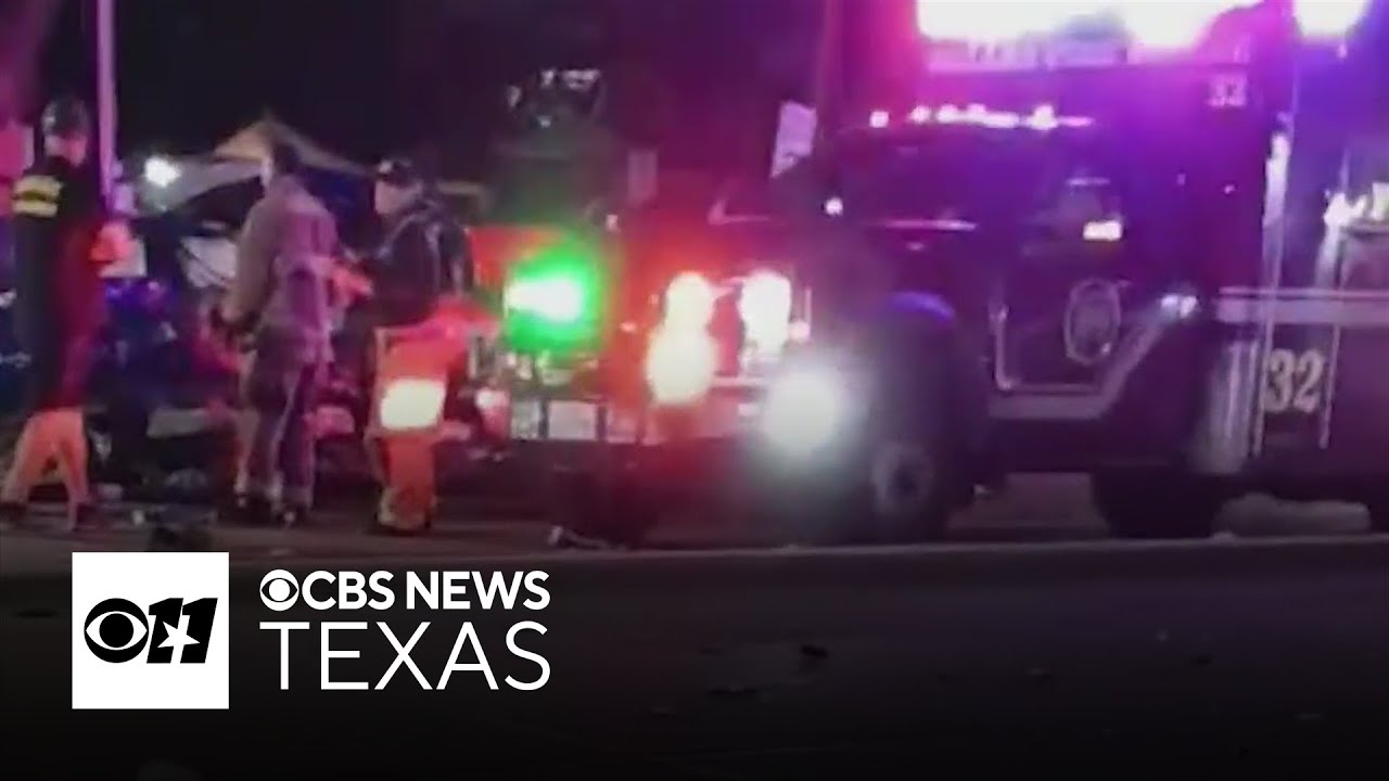 Alleged drunk driving crash kills 2 in East Dallas - YouTube