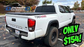 oEdRo Soft Roll Up Tonneau Cover and Floor Mats Installation on 2016 - 2023 Toyota Tacoma screenshot 5