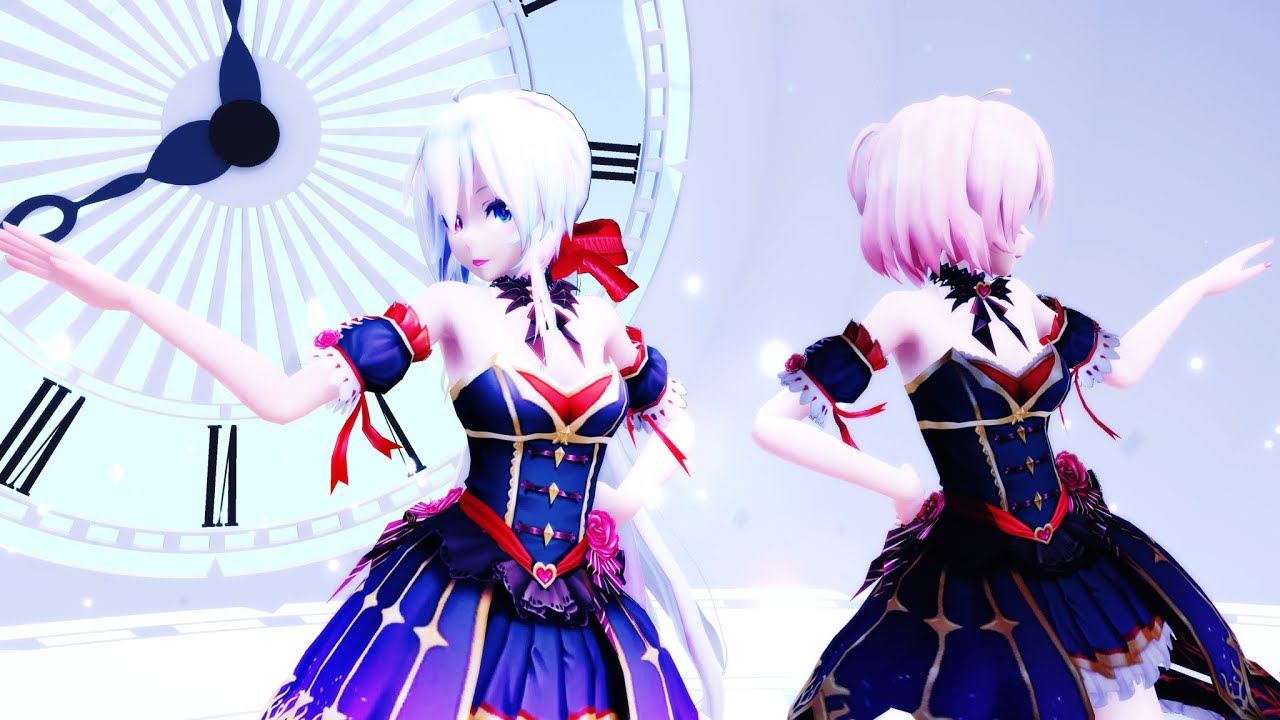 【MMD／TDA】 「いけないボーダーライン」Luka & Haku【4K】