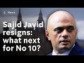 Sajid Javid quits as chancellor - after row with Boris Johnson