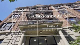 Video Tour: 35 Clarkson Avenue, Unit A2