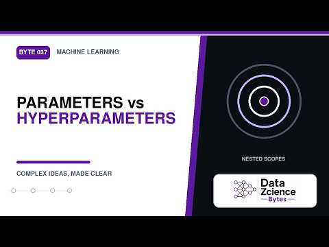 Parameters vs. Hyperparameters: What’s the Difference?