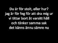 Melissa Horn - Det känns ännu sämre nu + lyrics