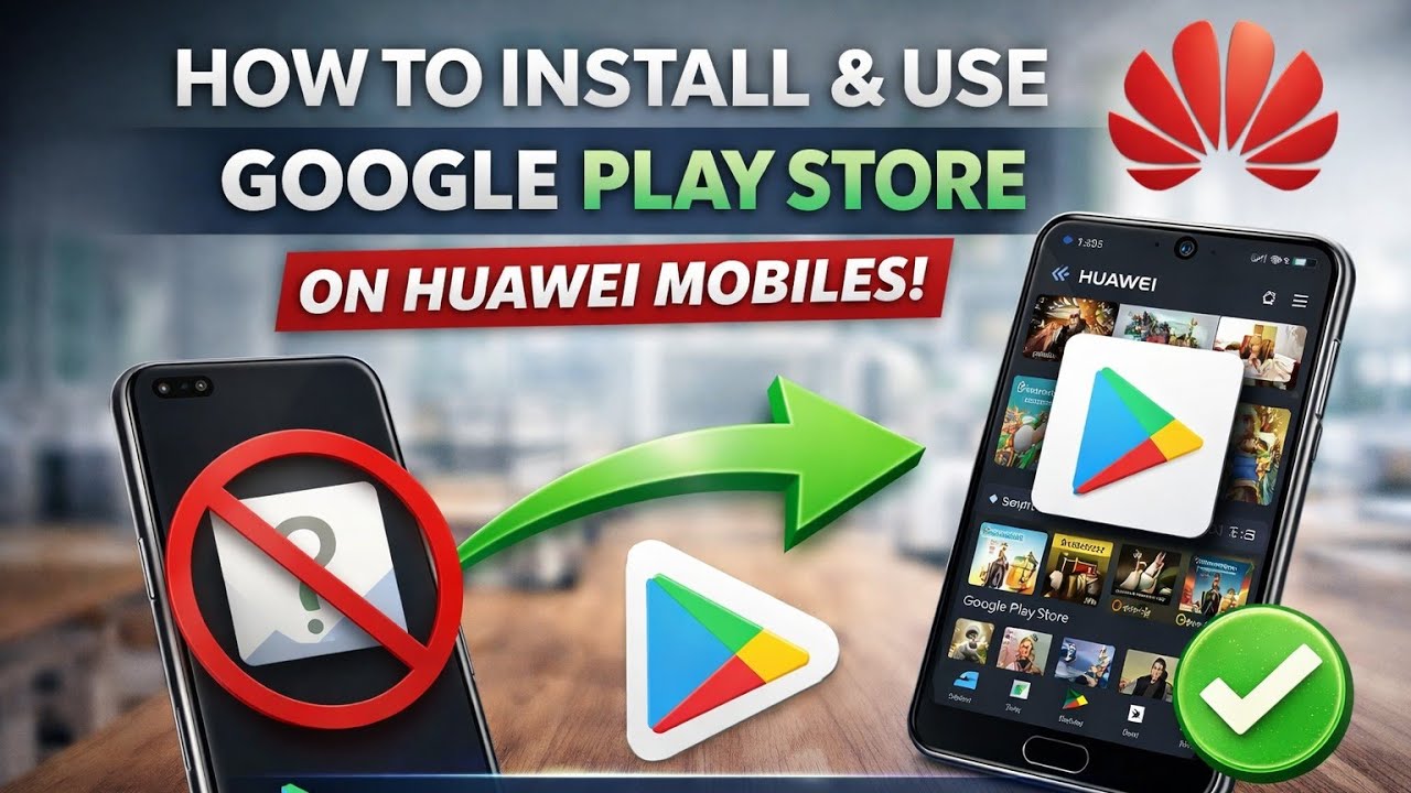 Install Google Play Store on Huawei (No Google Services Fix 2026) - YouTube