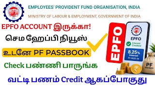 epfo interest credit date tamil | epfo passbook download 2026 | Tricky world 