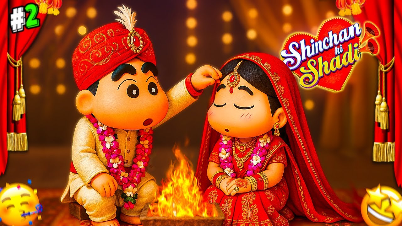 Finally Shinchan Got Married In Indian Bike Driving 3d #2