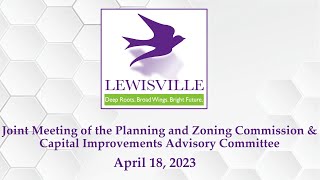 2023-4-18   (Planning & Zoning)