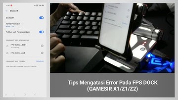 Tips to Fix Error on FPS DOCK - Gamesir Battledock (GAMESIR X1 / Z1 / Z2)