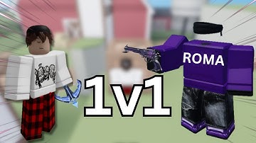 I 1v1ed @itsromasworld in Murders vs Sheriff Duels (Insane)