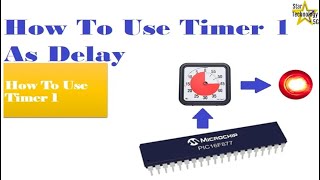 Microcontroller PIC16F877 Video 35 How To Use Timer 1 As Delay Using Mikro C for PIC