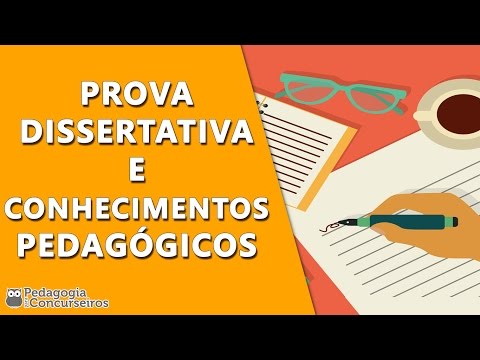 Prova Dissertativa e Conhecimentos Pedagógicos