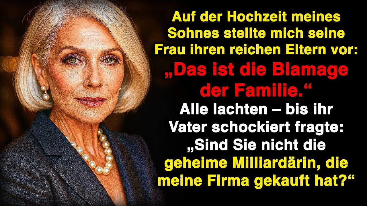 Schwiegertochter nannte mich „Familien-Schande“ – bis ihr Vater die Wahrheit sah