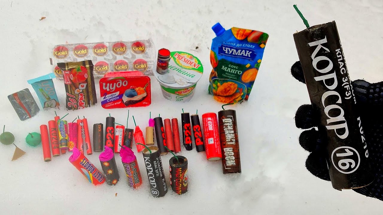 ✅🔥 МОЩНАЯ ПЕТАРДА vs ЕДА ❄️ ТОП ПЕТАРД В ЕДЕ 🔴 ВЗРЫВАЮ ПЕТАРДЫ ❄️ БОЛЬШОЙ ТЕСТ БОМБОЧЕК 🔥 ВЗРЫВЫ