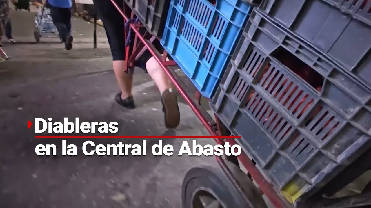 Seis hermanas que rompen con jucios y estereotipos: diableras en la Cental de Abasto en la CDMX