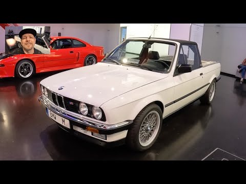 BMW 3-series M3 E30 pick up "Resi" 1 of 1 original BMW prototype concept car walkaround K0492