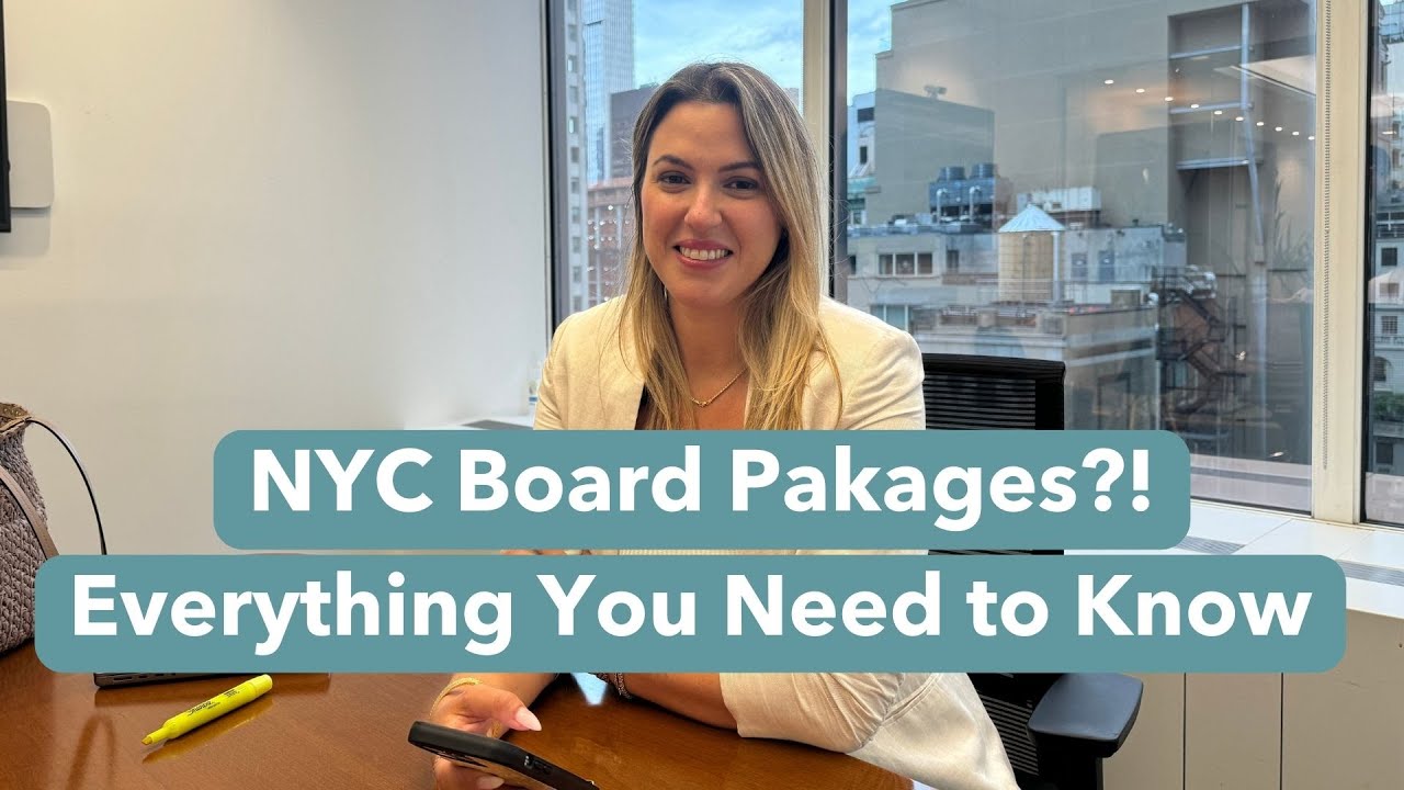 NYC Real Estate: Condo and Co-op Board Packages Explained in Less Than 90 Seconds! 🗽🏢⏱️