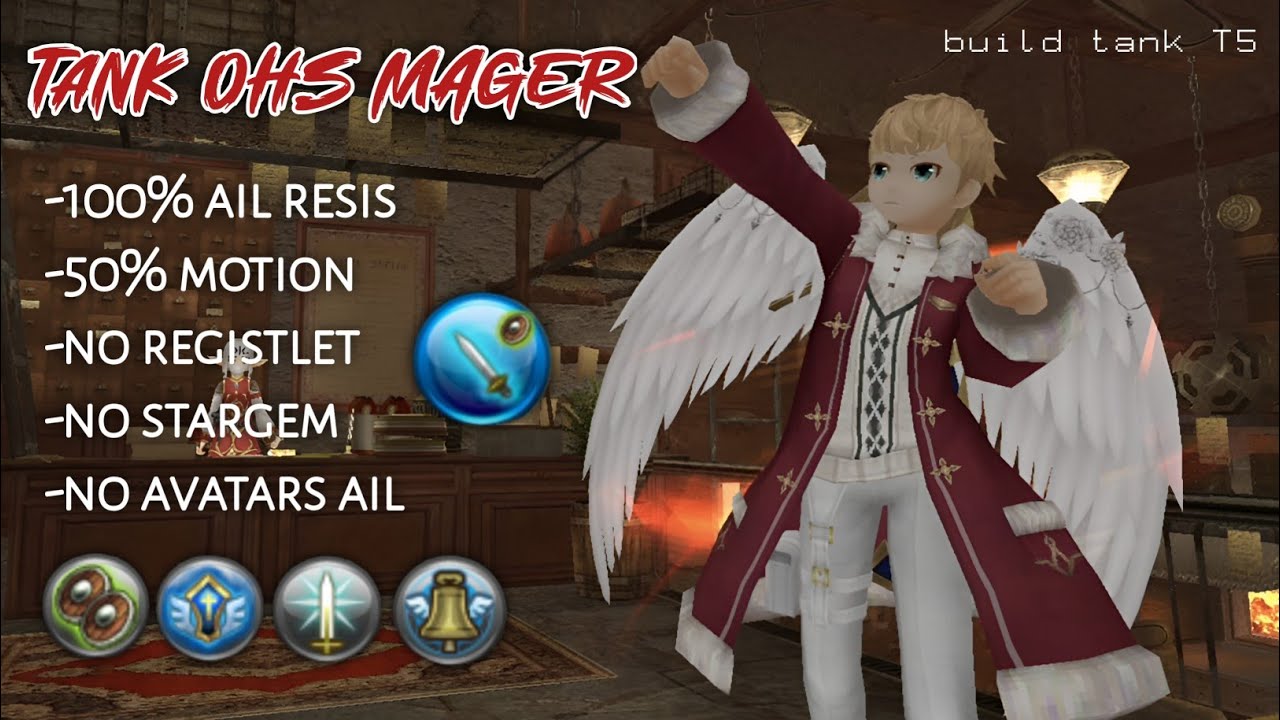 Build tank ohs max motion level 300 - Toram online